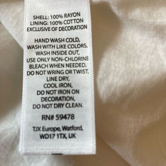 Kenji Anthropologie native SW beaded lined dress w/elastic drawstring waist - Picture 11 of 11